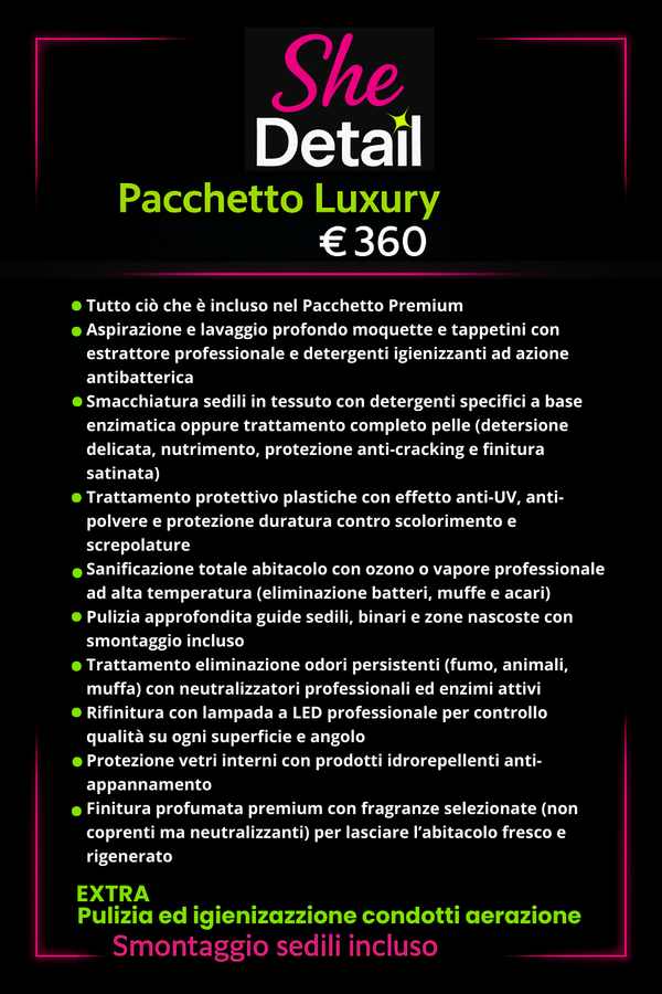 Detailing Auto LUXURY - Authera